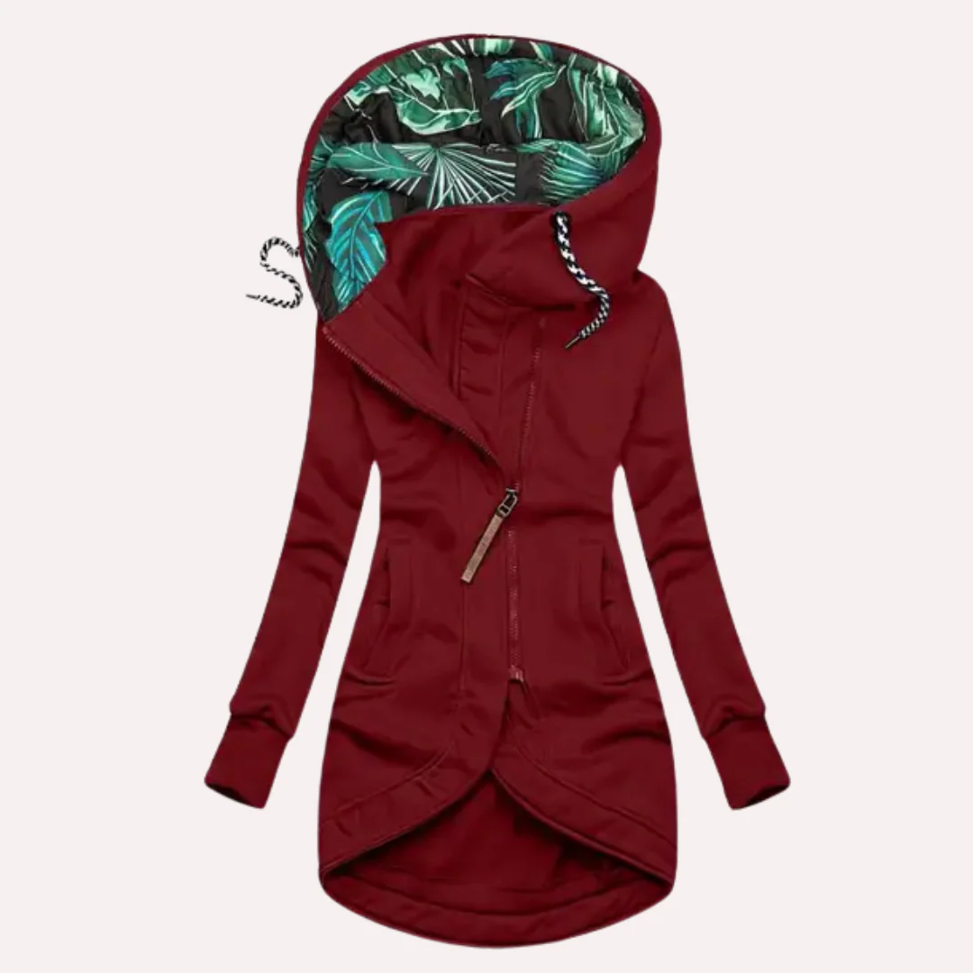 Flora - Winterjas Dames | Capuchon & Ritssluiting