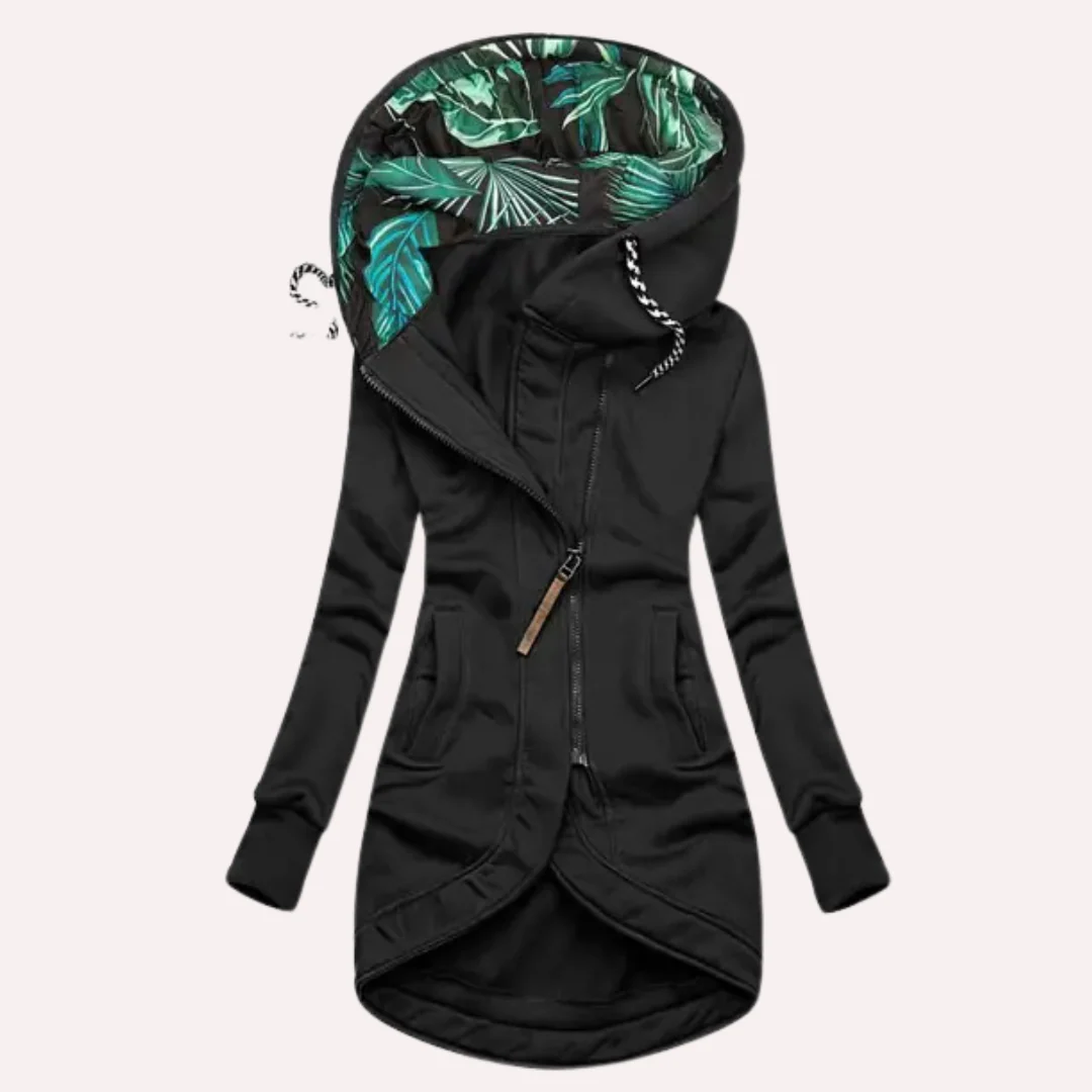 Flora - Winterjas Dames | Capuchon & Ritssluiting