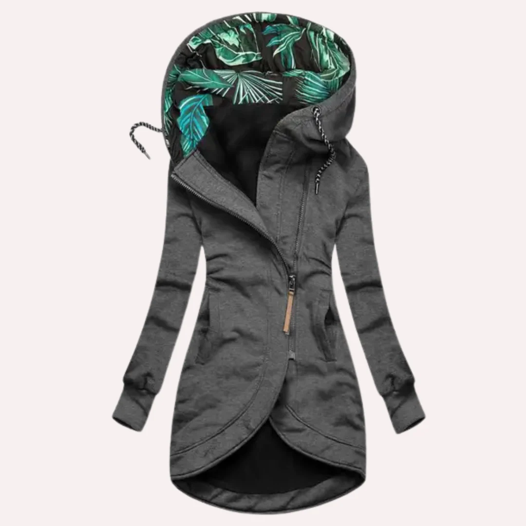 Flora - Winterjas Dames | Capuchon & Ritssluiting