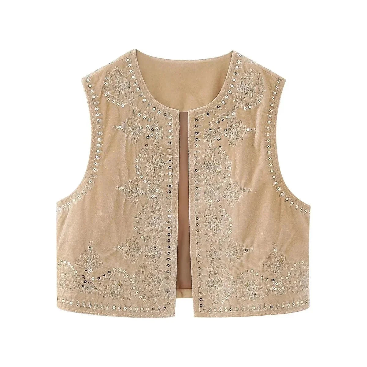 Livaine | Uniek Geborduurd Vest - Tijdloze Luxe