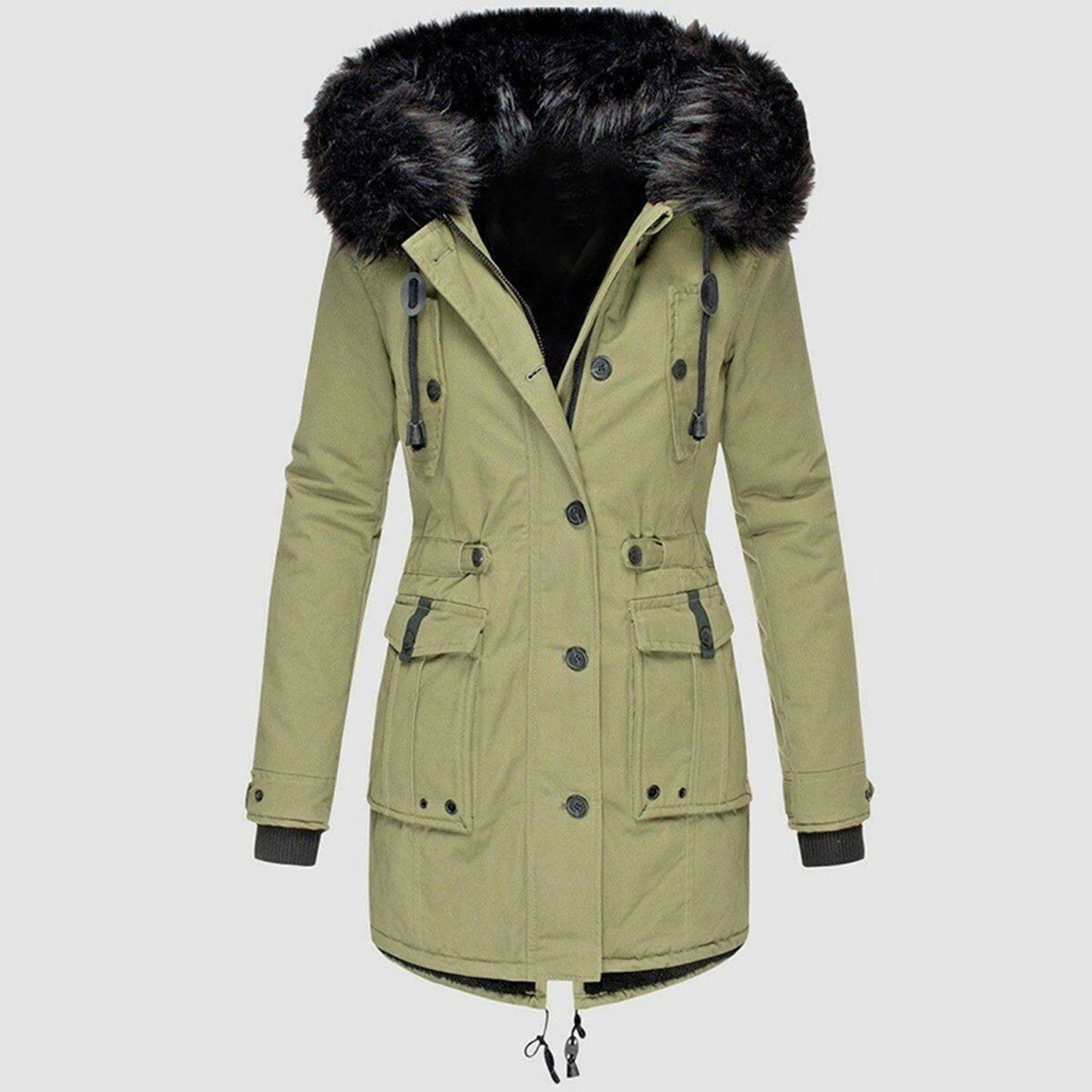 Winterjas Dames | Parka & Capuchon & Bontkraag