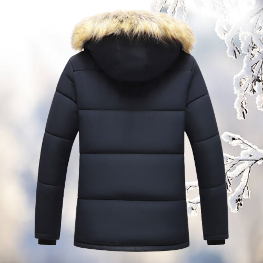 Matt - Winterjas Heren | Bontkraag & Capuchon