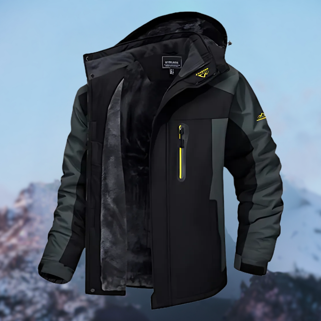Winterjas Heren | Waterdicht & Fleecevoering
