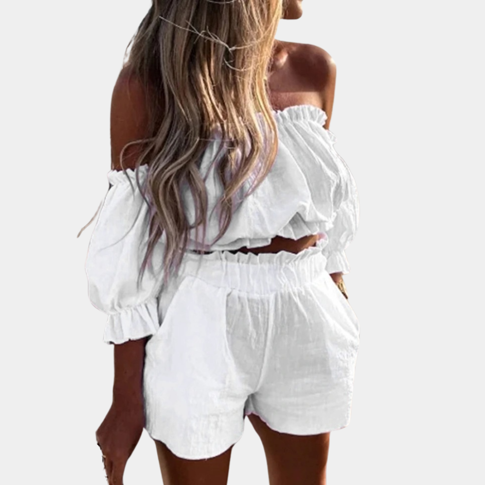 Mila - Elegante Short en Tops Set voor Dames