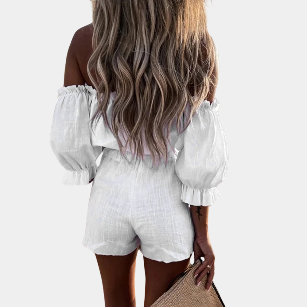 Mila - Elegante Short en Tops Set voor Dames