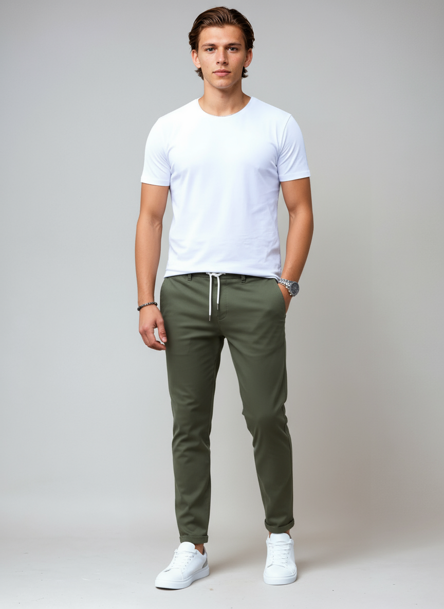 Dante Chino Heren | Slim Fit