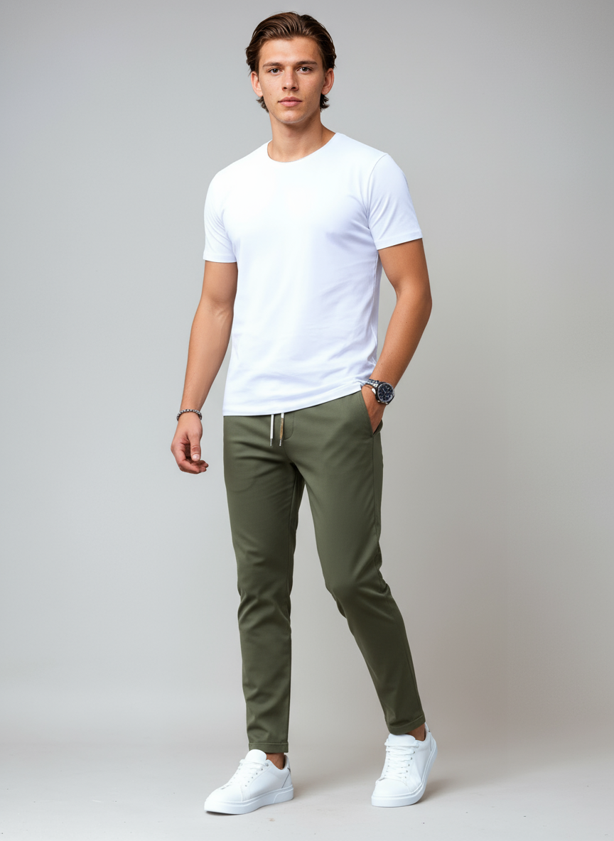 Dante Chino Heren | Slim Fit