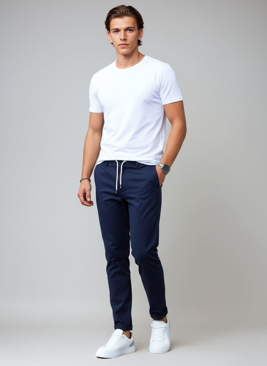Dante Chino Heren | Slim Fit