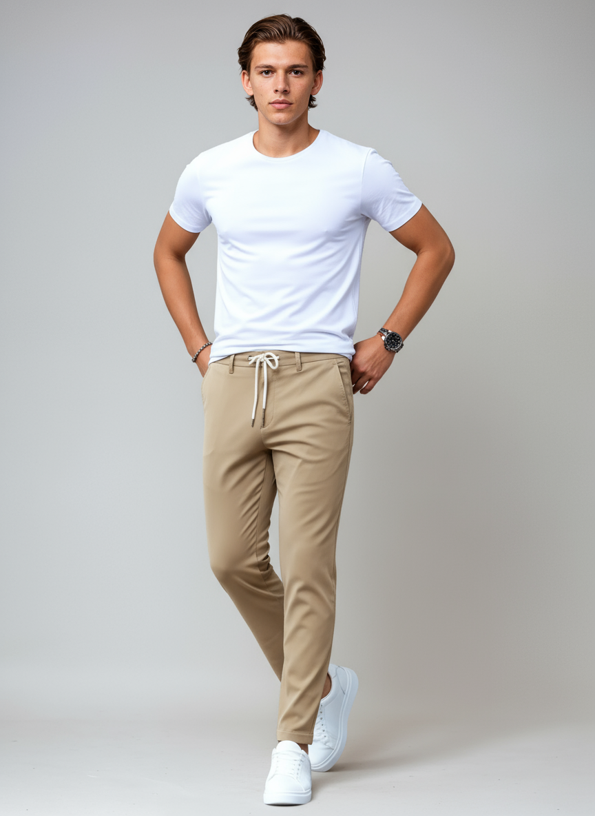 Dante Chino Heren | Slim Fit