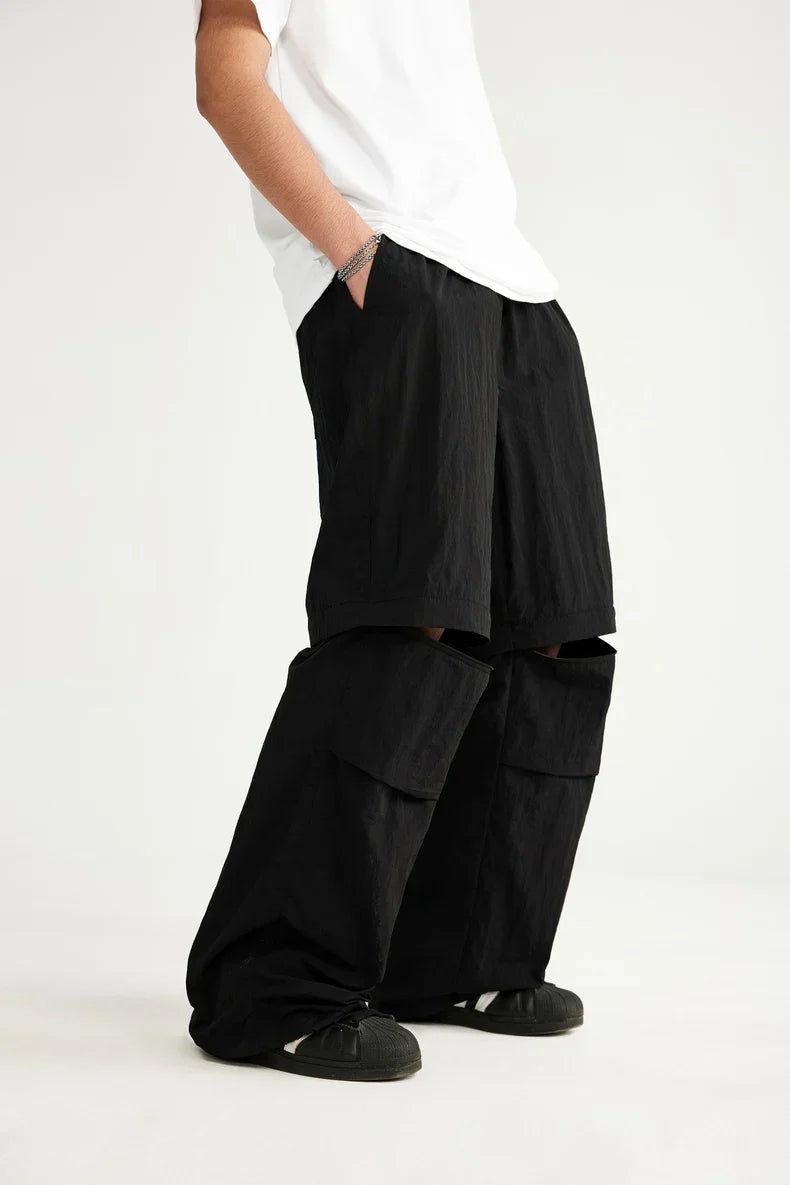 Afneembare waterdichte nylon broek