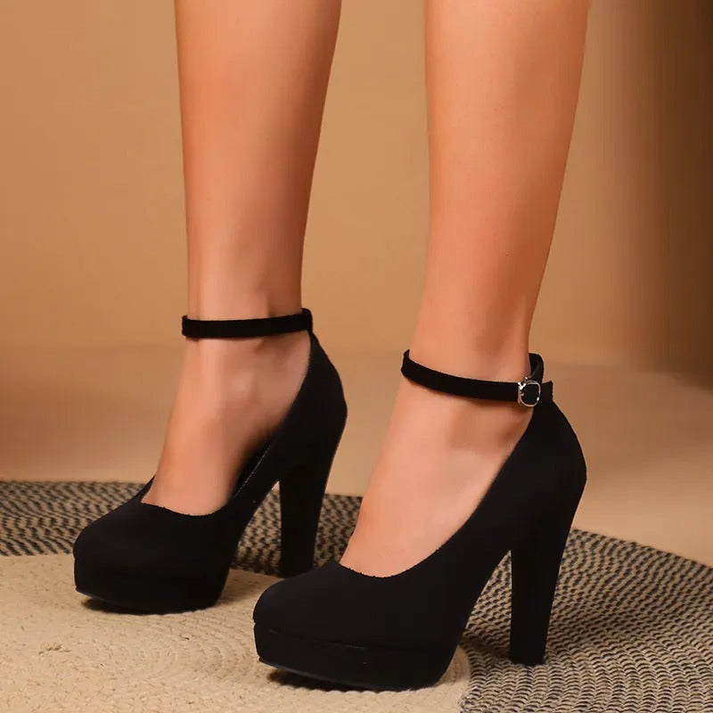 Chiara - Elegante Hoge Hakken met Enkelband