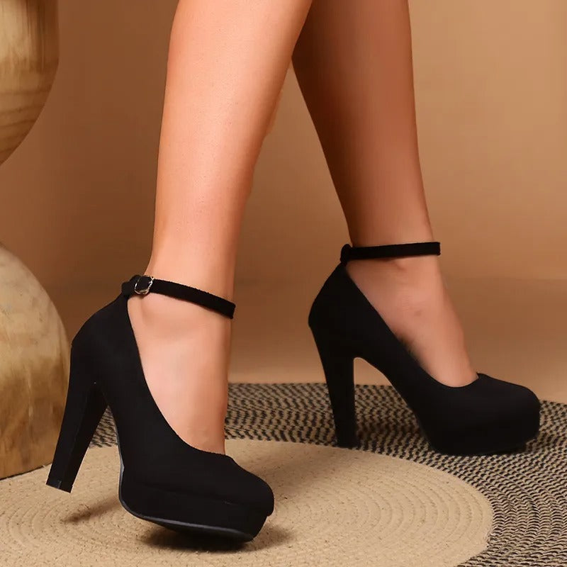 Chiara - Elegante Hoge Hakken met Enkelband