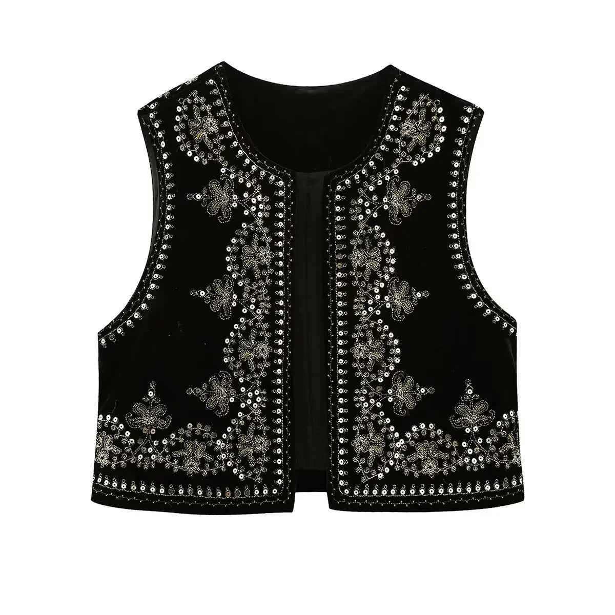 Livaine | Uniek Geborduurd Vest - Tijdloze Luxe