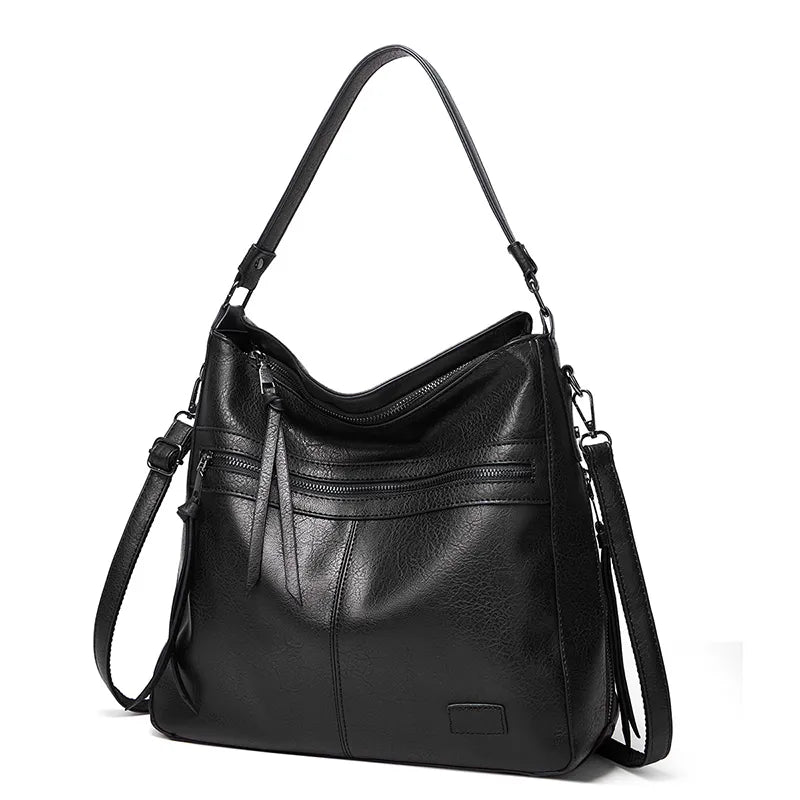 Sophia - Grote Leren Tote Bag