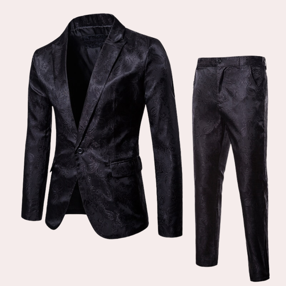Vincente Luxe Herenpak – Een Statement van Stijl en Verfijning