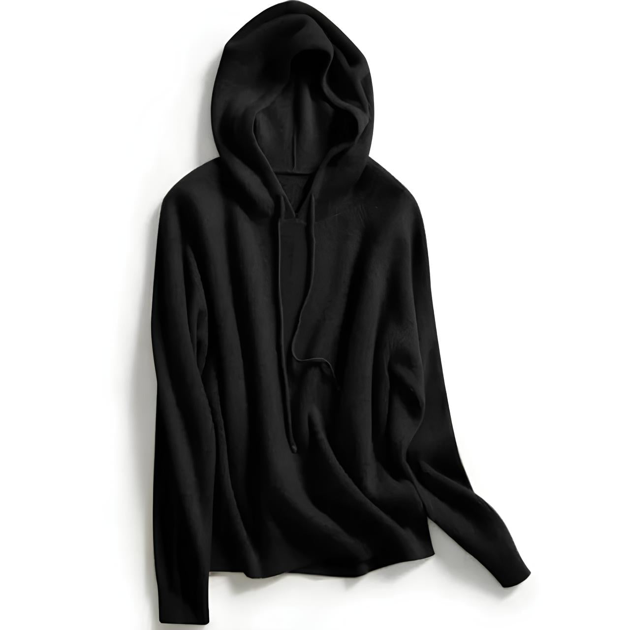 Dames Gebreide Hoodie | Zachte Trui met Capuchon