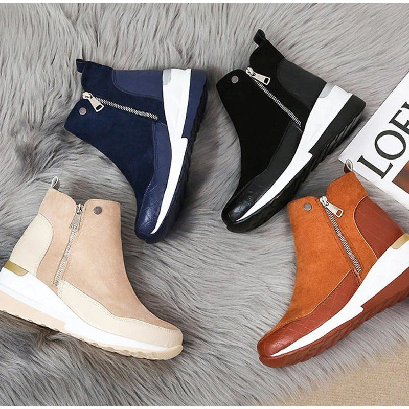Noémie - Trendy Enkelboots met Luxe Details