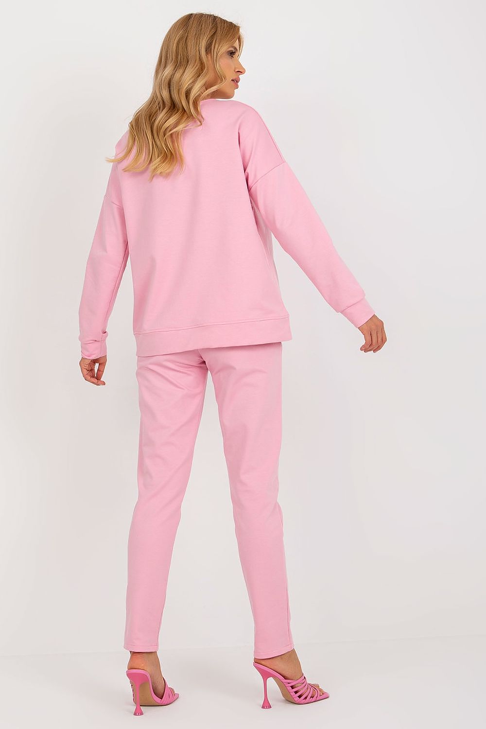Casual Lounge Set met Sweater en Slim Fit Broek