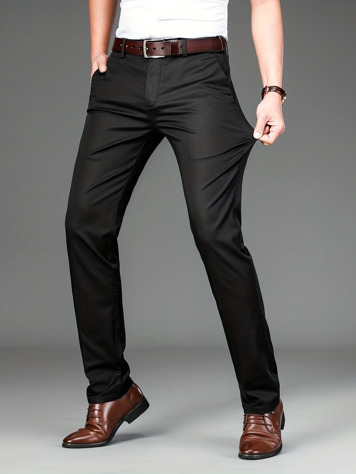 Victor – Klassieke Slim Fit Stretch Broek