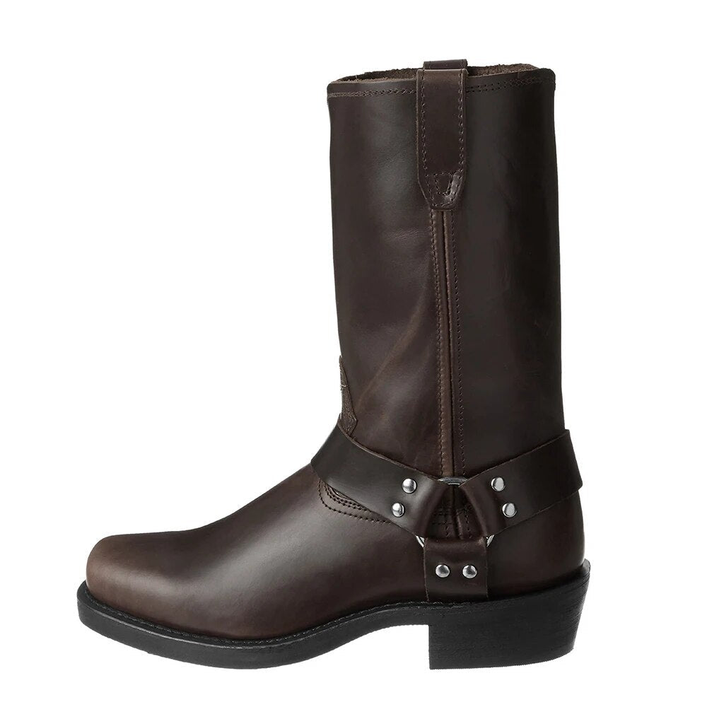 Cowboylaarzen Heren | Leer & Gespband