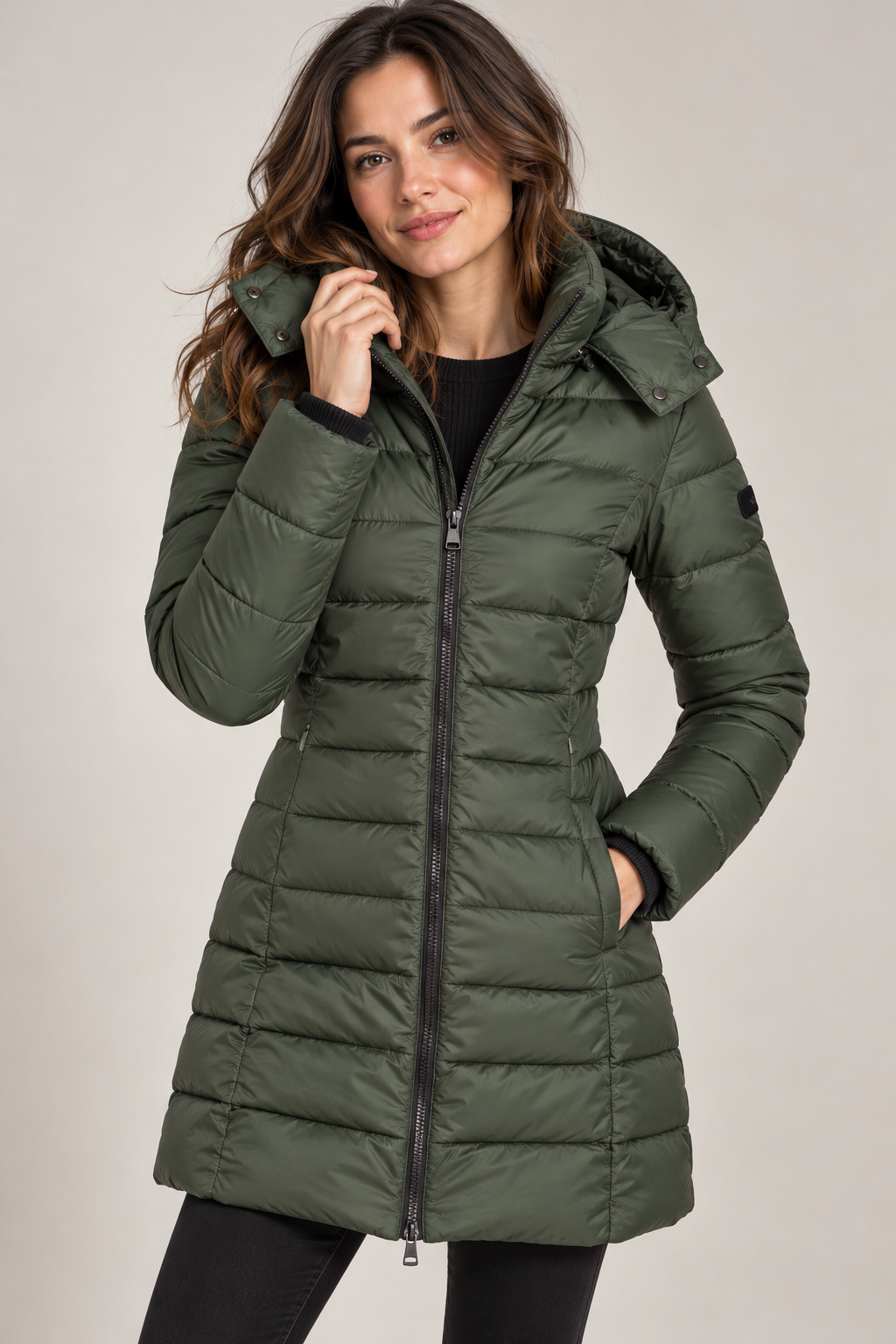 Dames Winterjas | Gewatteerde Puffer & Capuchon