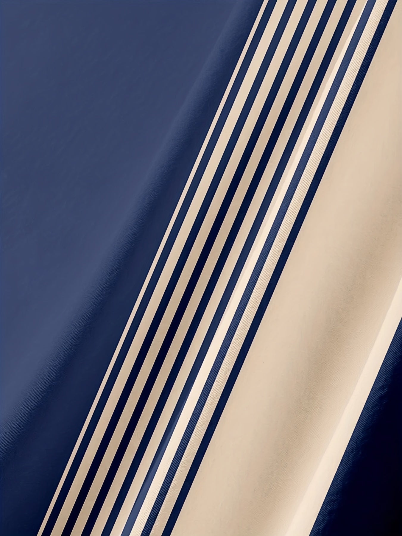 Retro overhemd met korte mouwen en geometrisch design