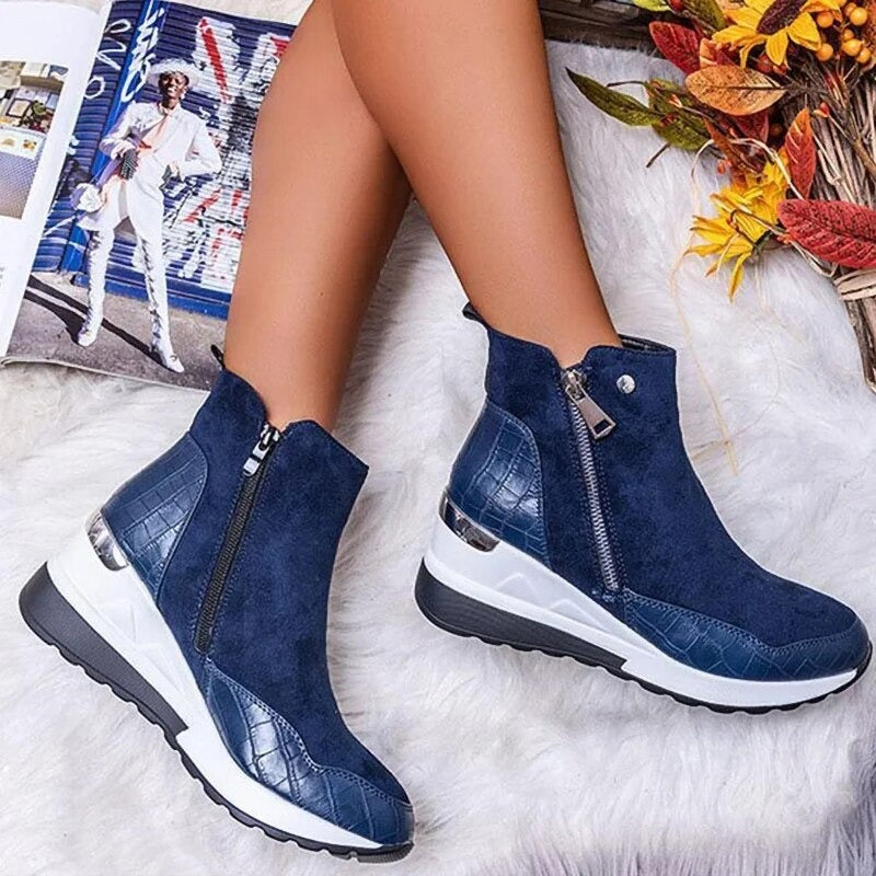 Noémie - Trendy Enkelboots met Luxe Details