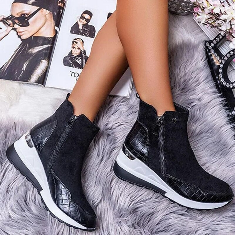 Noémie - Trendy Enkelboots met Luxe Details