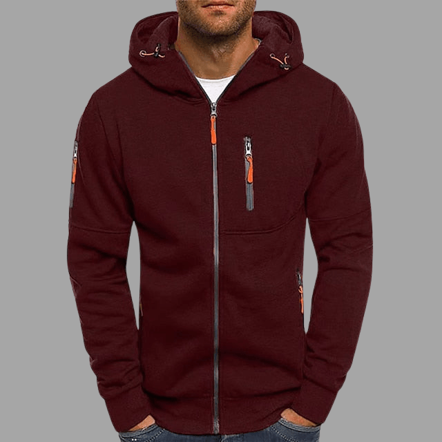 Ronan Heren Vest met Capuchon | Rits & Zakdetails