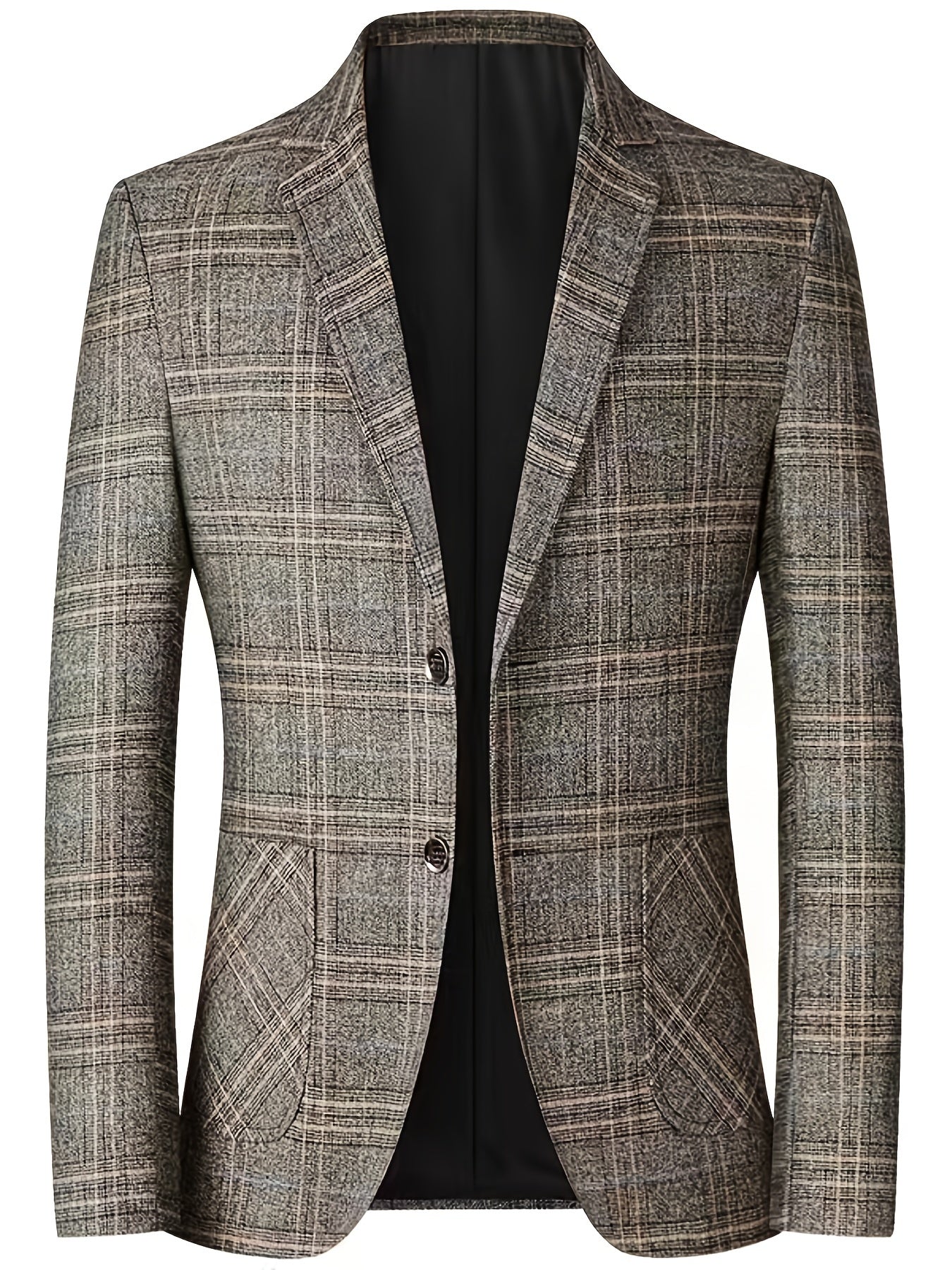 Hendrik - Klassieke Geruite Blazer voor Heren