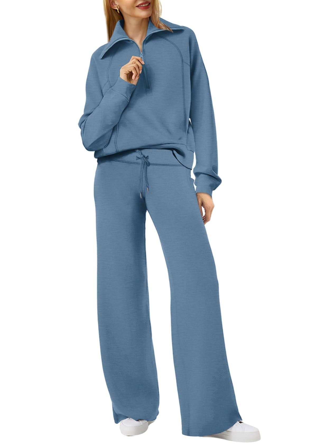 Lunera - Comfortabele Loungewear Set met Ritssluiting