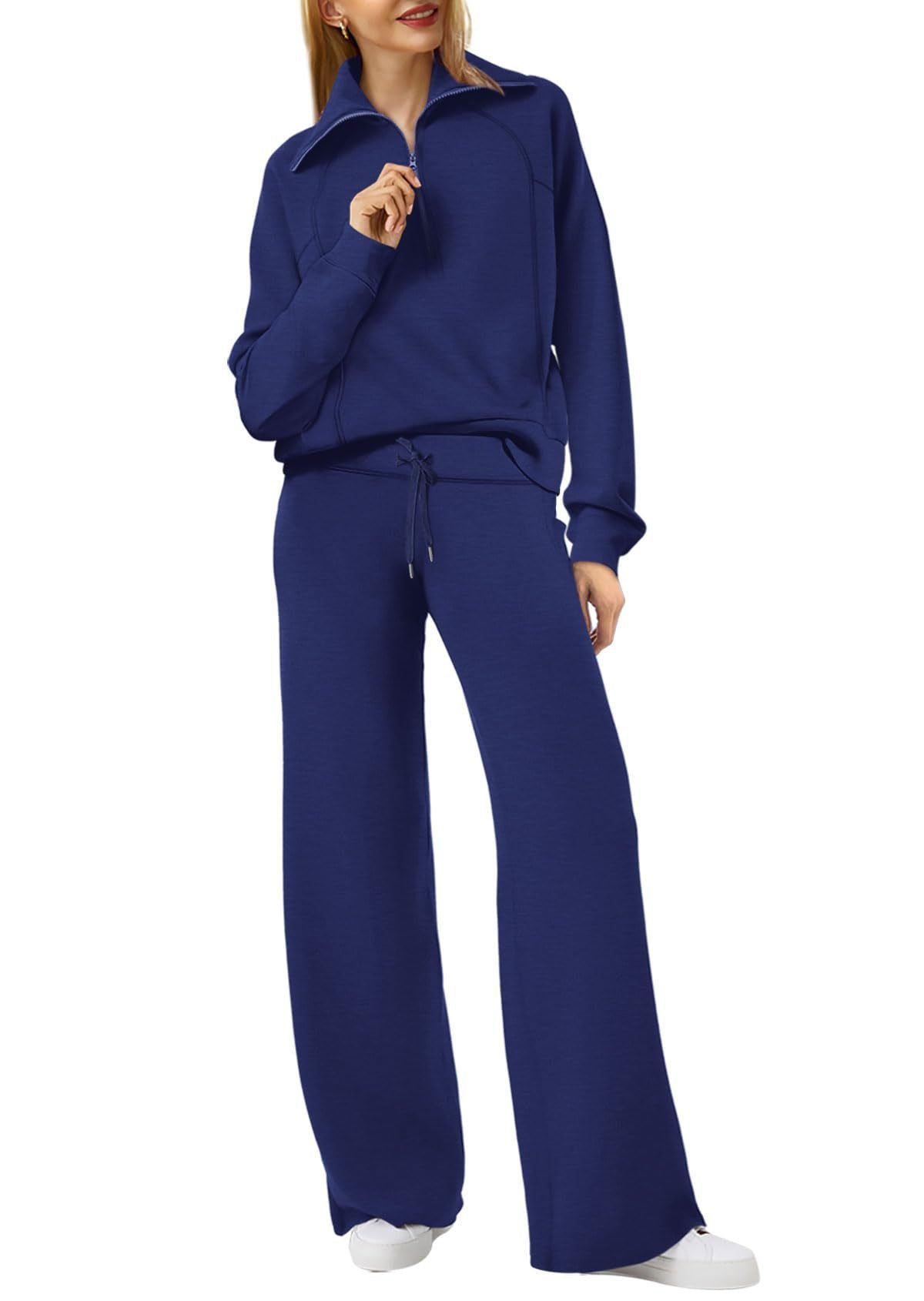 Lunera - Comfortabele Loungewear Set met Ritssluiting