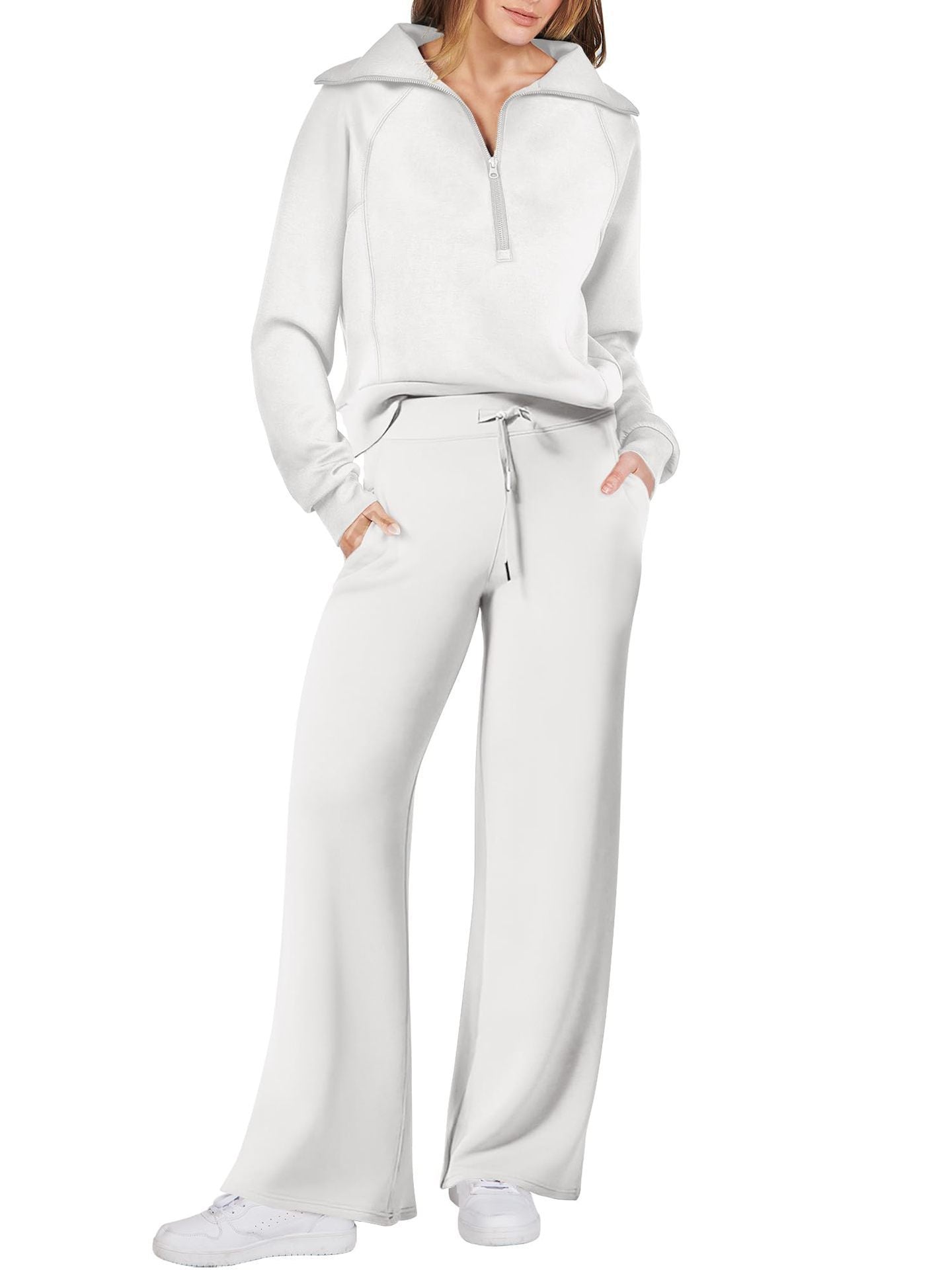 Lunera - Comfortabele Loungewear Set met Ritssluiting