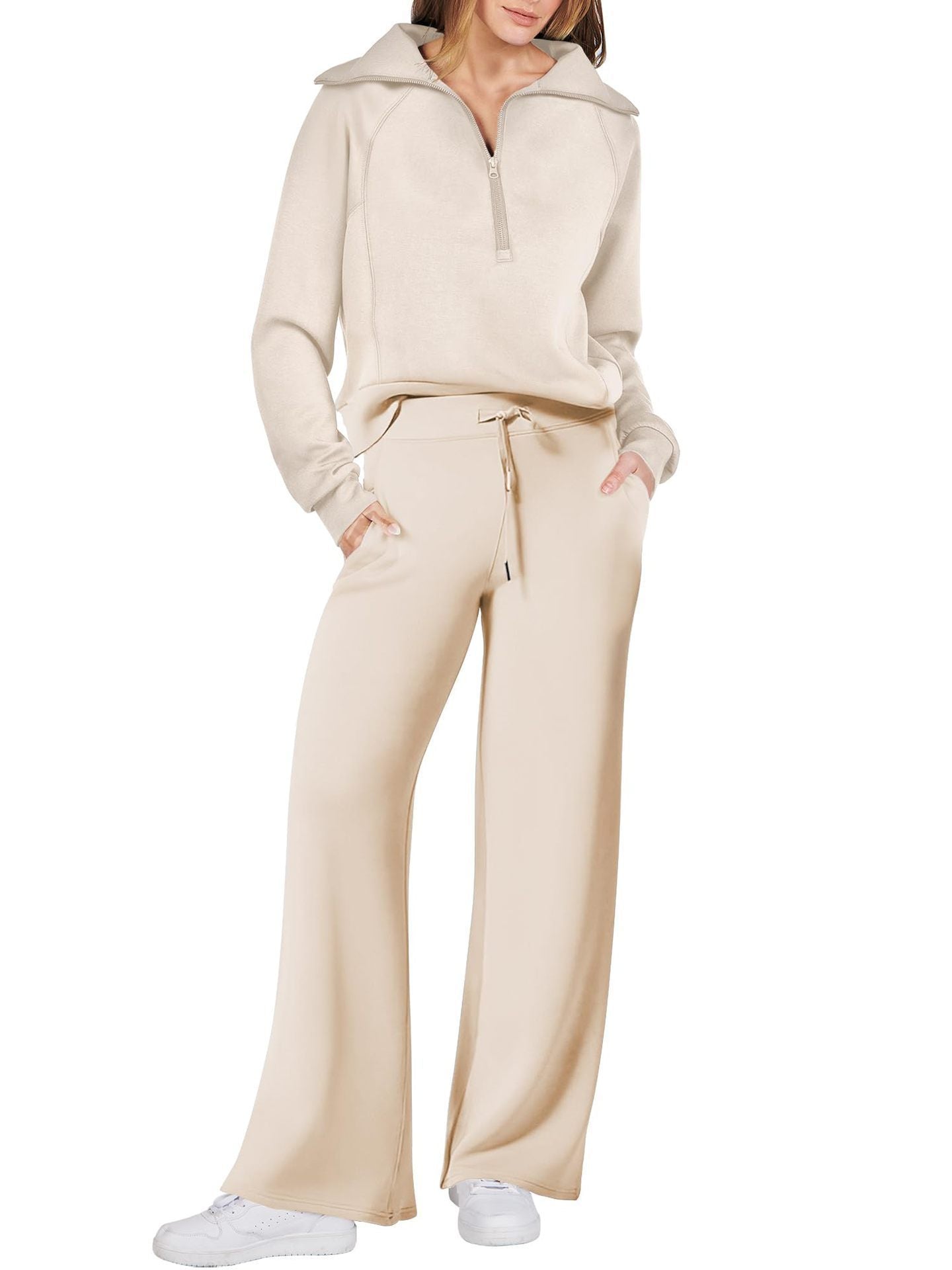 Lunera - Comfortabele Loungewear Set met Ritssluiting