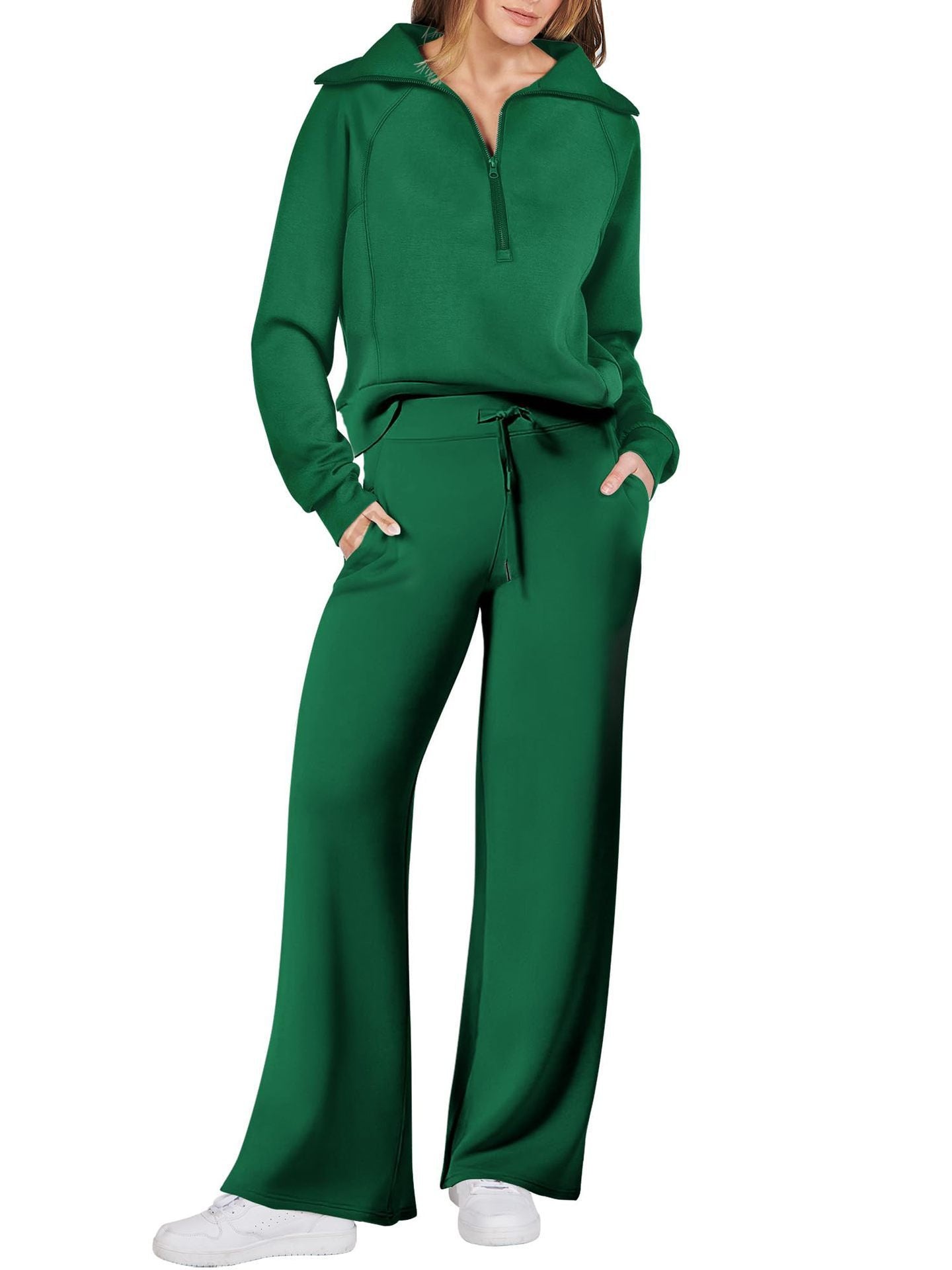Lunera - Comfortabele Loungewear Set met Ritssluiting