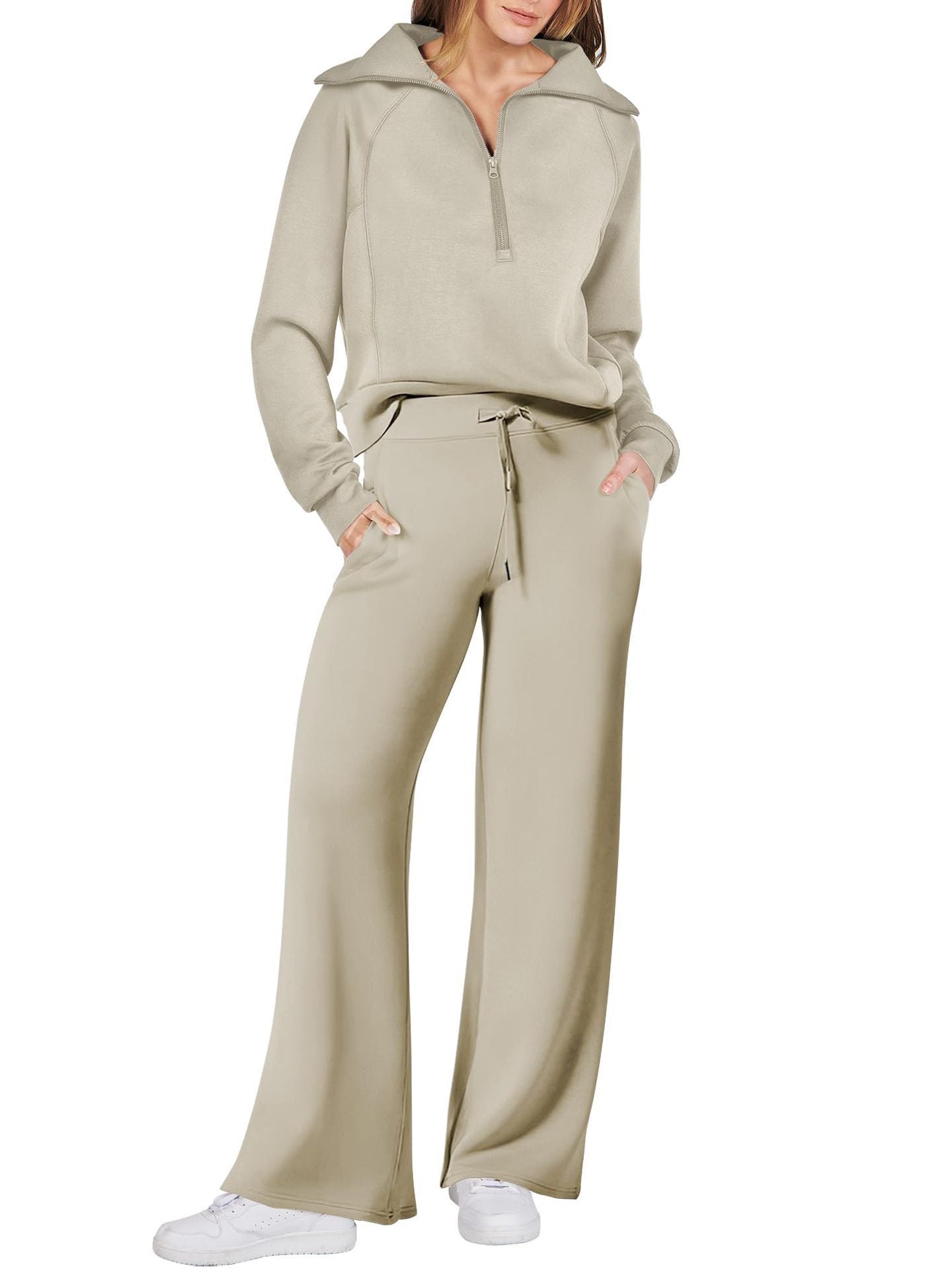 Lunera - Comfortabele Loungewear Set met Ritssluiting