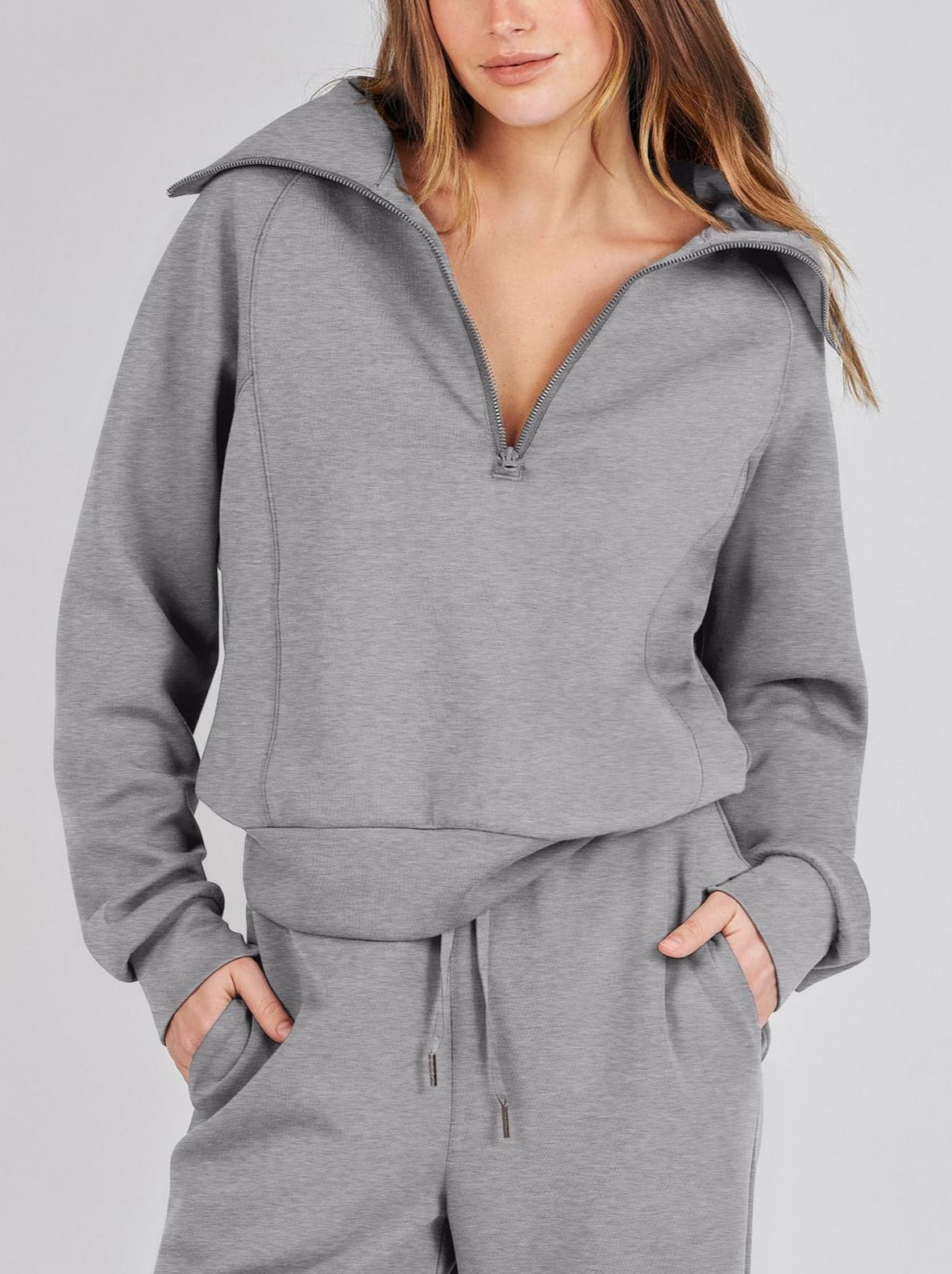 Lunera - Comfortabele Loungewear Set met Ritssluiting