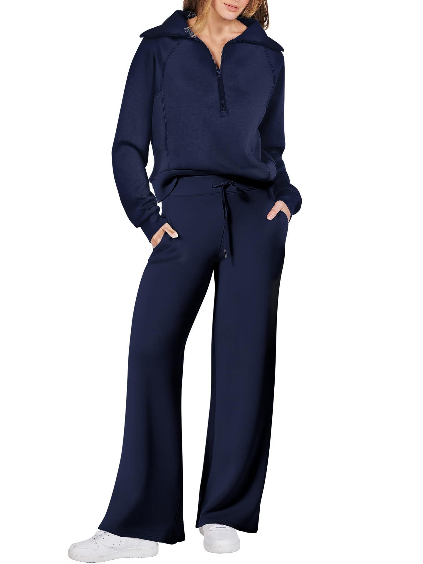 Lunera - Comfortabele Loungewear Set met Ritssluiting