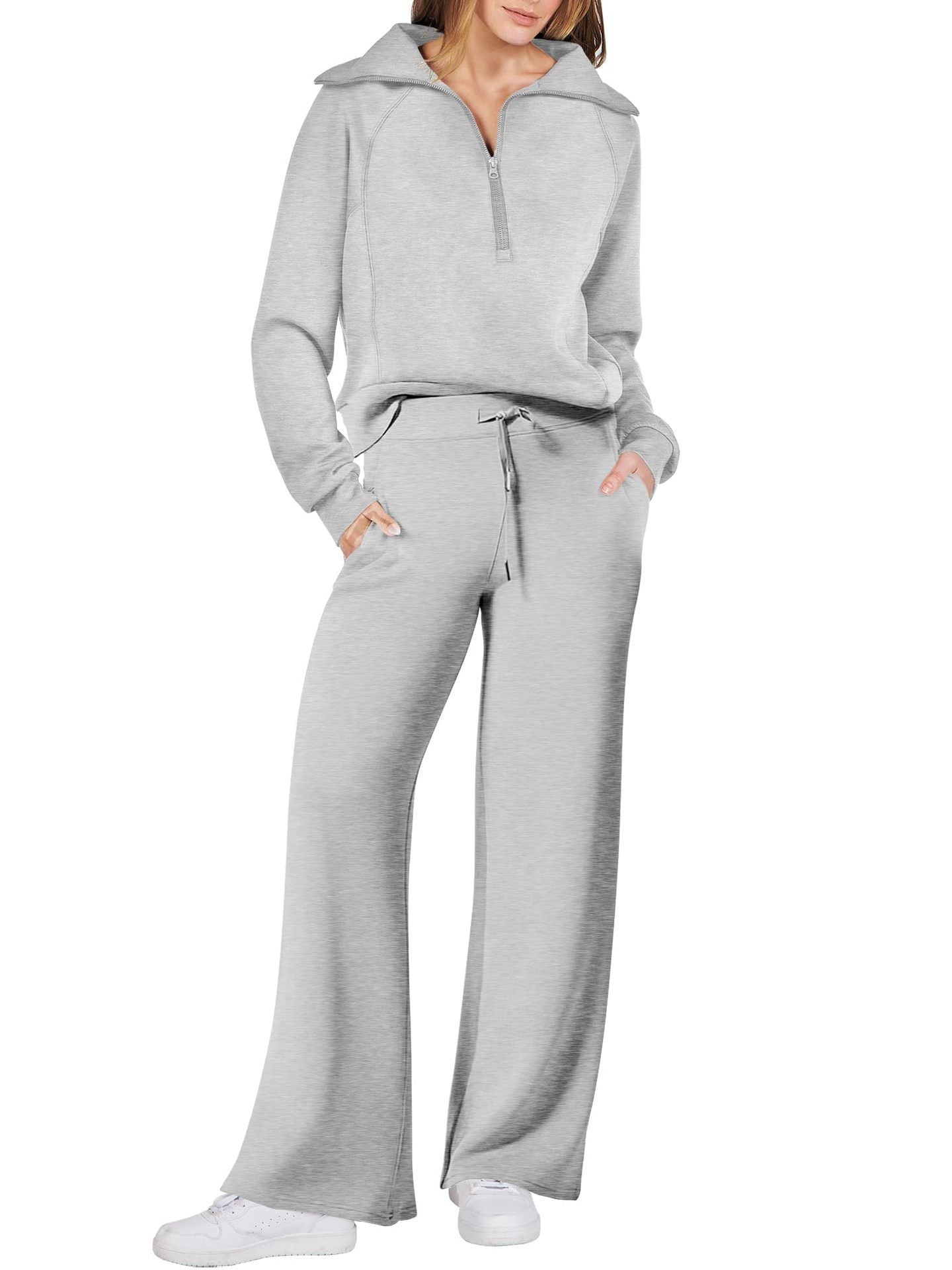 Lunera - Comfortabele Loungewear Set met Ritssluiting