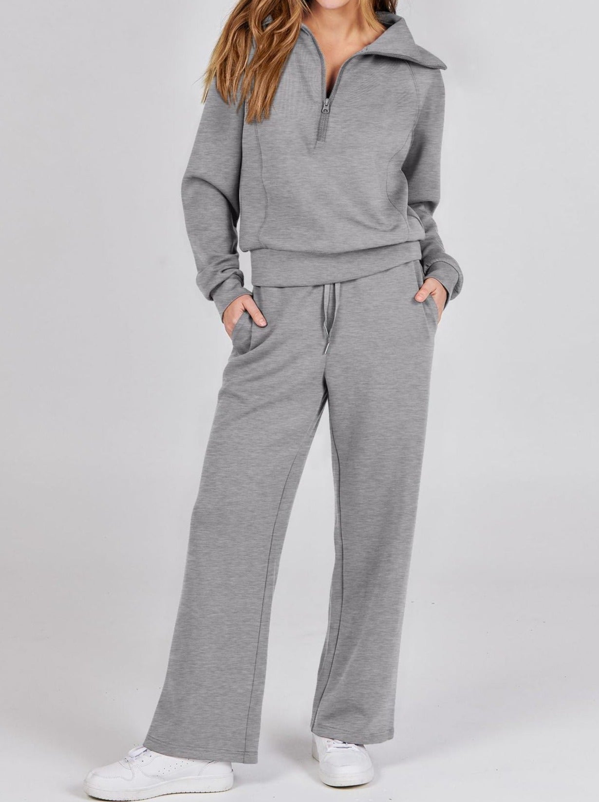 Lunera - Comfortabele Loungewear Set met Ritssluiting