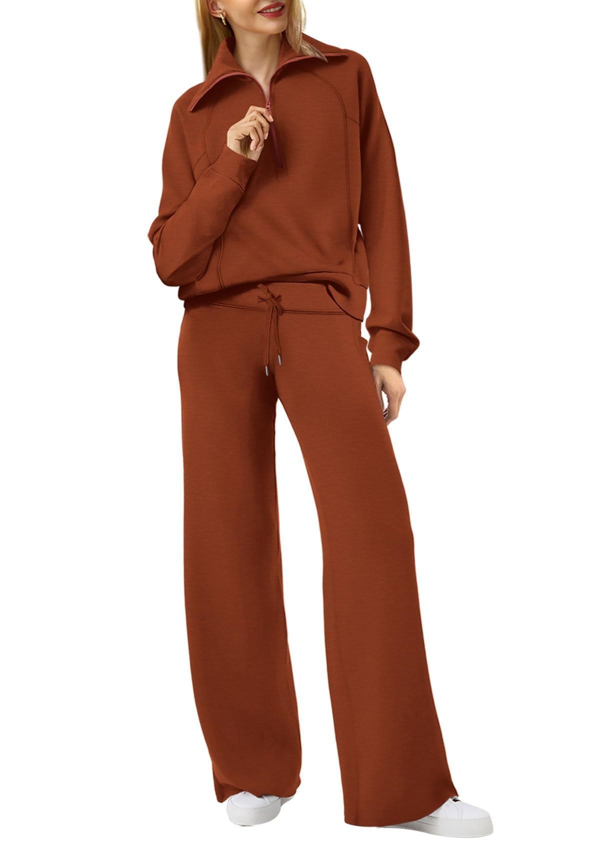 Lunera - Comfortabele Loungewear Set met Ritssluiting
