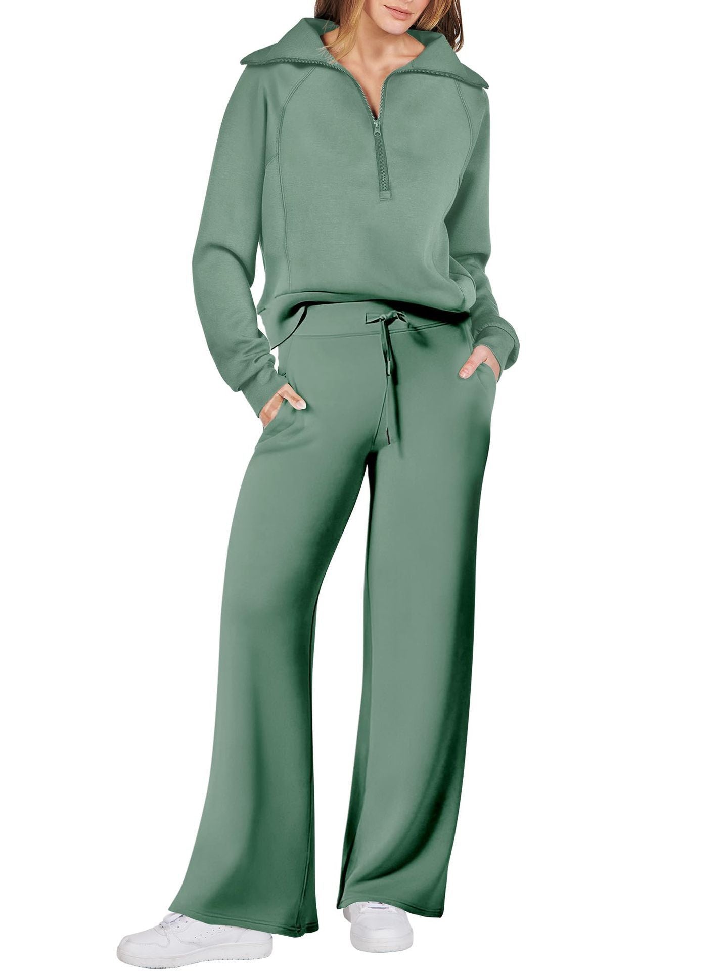 Lunera - Comfortabele Loungewear Set met Ritssluiting