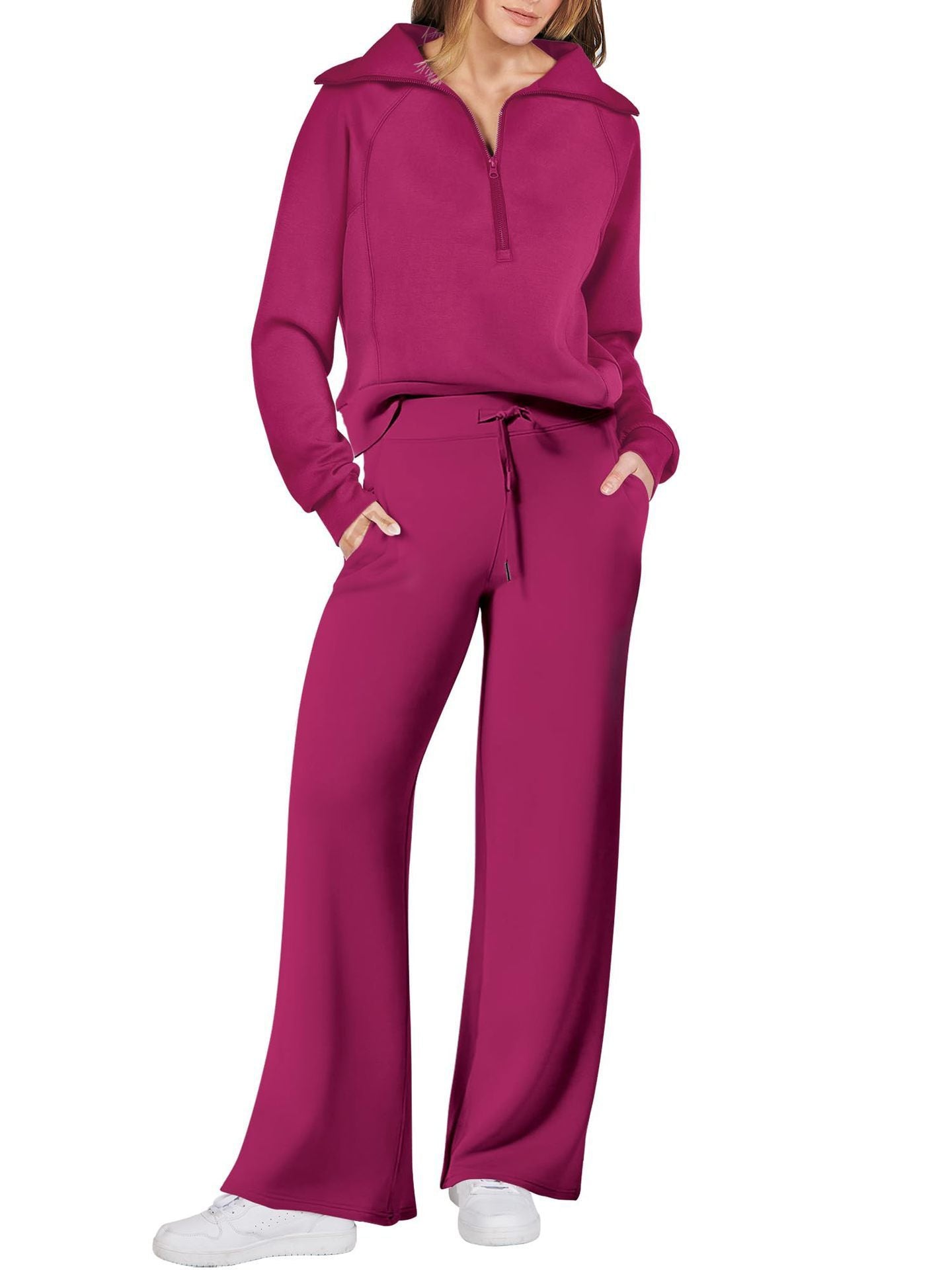 Lunera - Comfortabele Loungewear Set met Ritssluiting