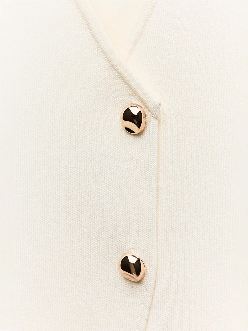 Fleur - Mouwloze Gilet Top