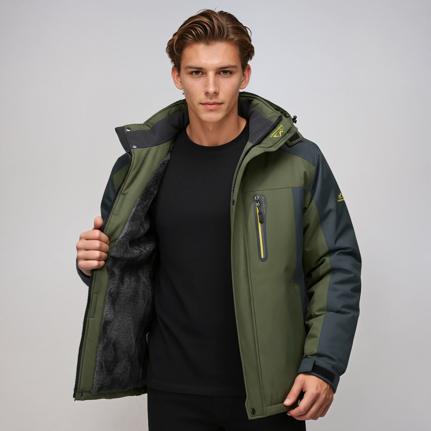 Winterjas Heren | Waterdicht & Fleecevoering
