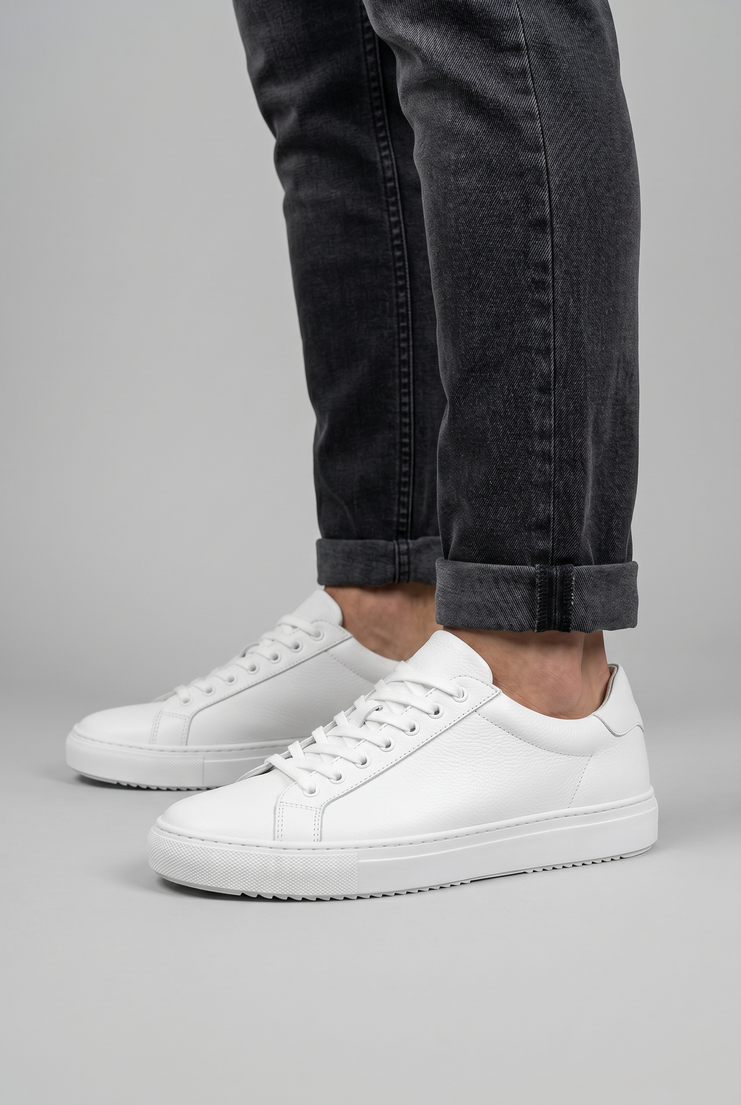Sneakers Heren Klassiek | Vetersluiting Laag Model