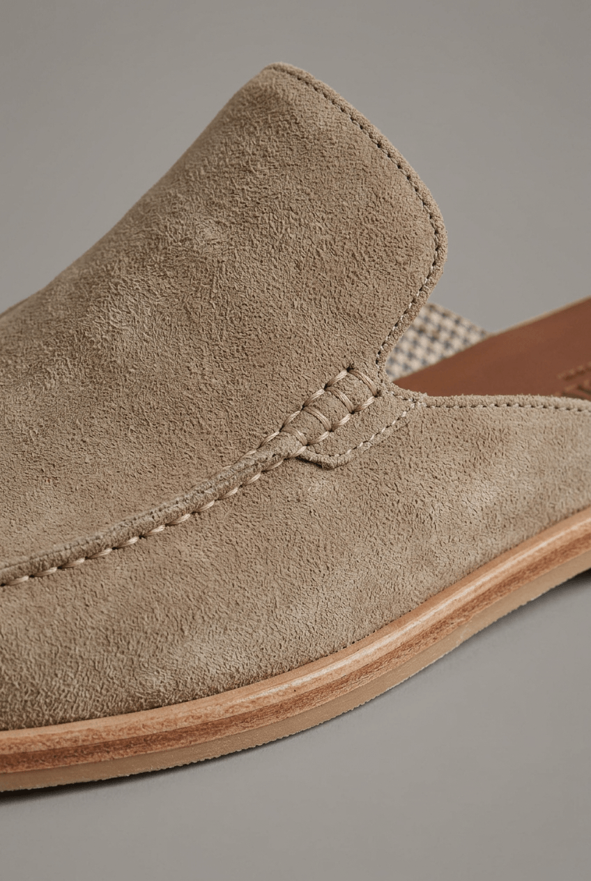 Loafers Heren | Mules met Open Hak & Lichte Zool