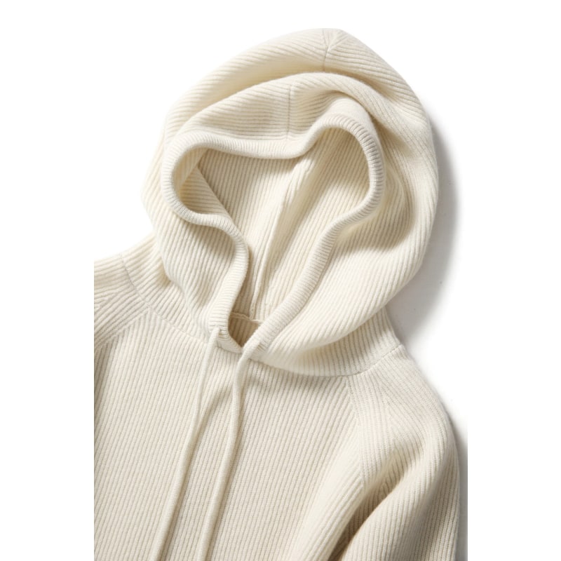 Dames Gebreide Hoodie | Zachte Trui met Capuchon