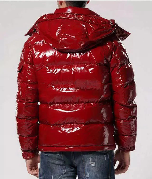 Pufferjack Heren | Glanzend & Gewatteerd Model