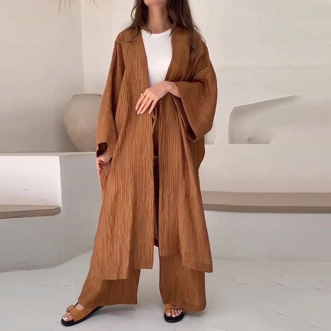 Liora - Elegante Tweedelige Cardigan Set voor Dames